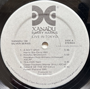 Harris, Barry - Live In Tokyo