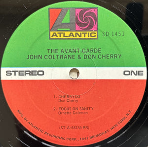Coltrane, John & Don Cherry- The Avant-Garde