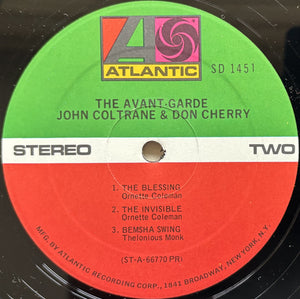 Coltrane, John & Don Cherry- The Avant-Garde