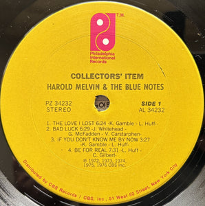Harold Melvin And The Blue Notes - Collectors' Item