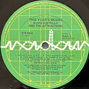 Elvis Costello - This Year's Model