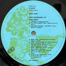 Load image into Gallery viewer, The Supremes - At The Copa