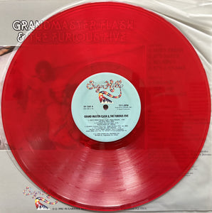Grandmaster Flash & The Furious Five - The Message - Red Vinyl