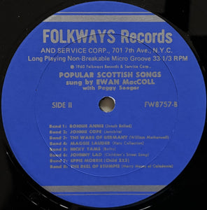 Ewan Maccoll With Peggy Seeger- Popular Scottish Songs