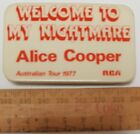 Load image into Gallery viewer, Alice Cooper - Welcome To My Nightmare Australian Tour 1977