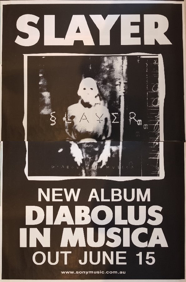 Slayer - Diabolus In Musica – Vicious Sloth Collectables