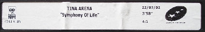 Tina Arena - Symphony Of Life
