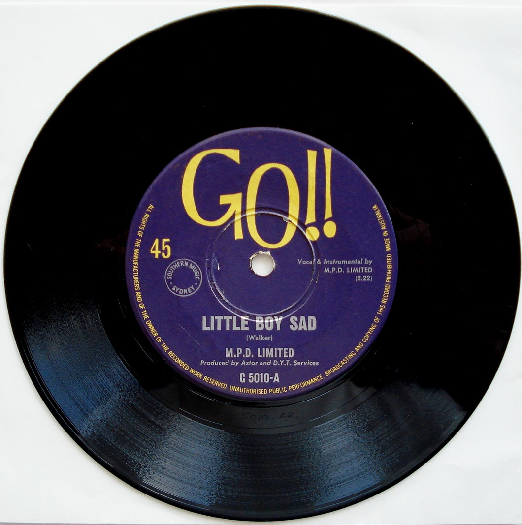 M.P.D.Limited - Little Boy Sad / Wendy Don't Go