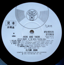 Load image into Gallery viewer, Elton John - Here And There
