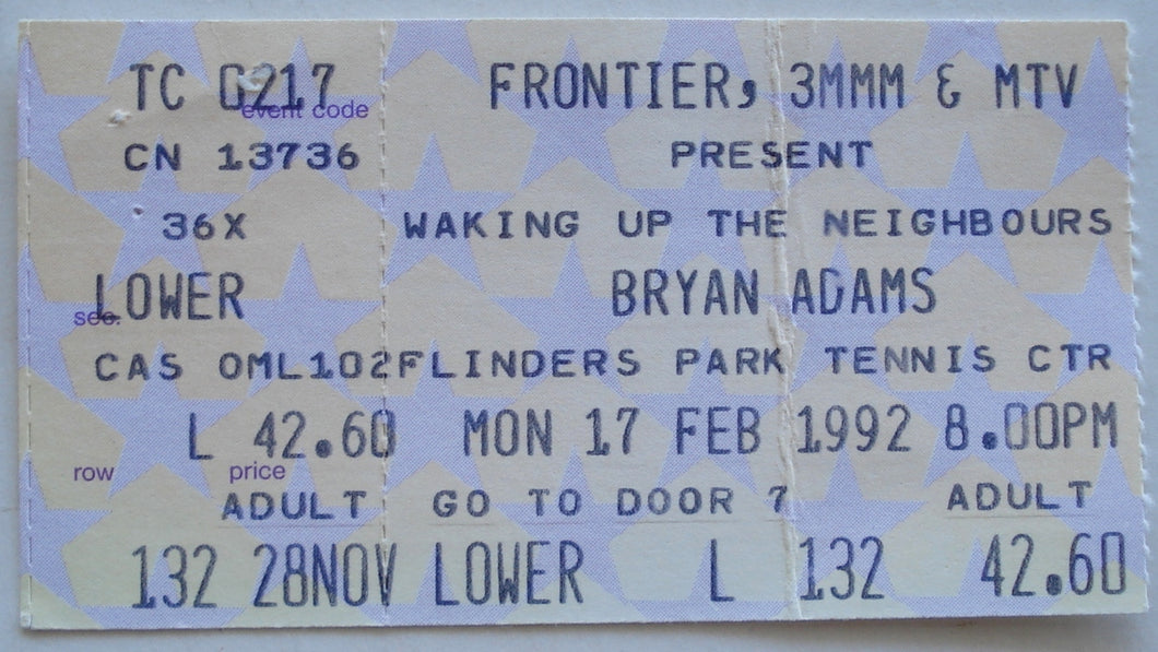 Adams, Bryan - 1992