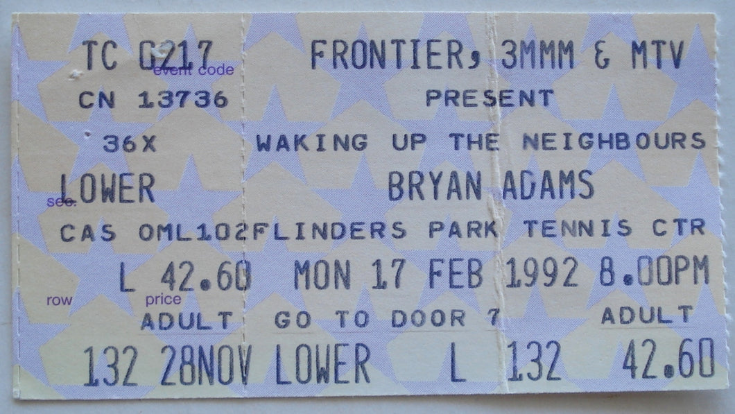 Adams, Bryan - 1992