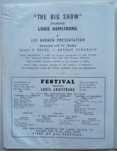 Load image into Gallery viewer, Louis Armstrong - 1954