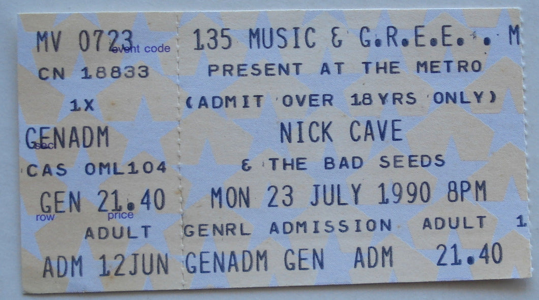 Nick Cave & The Bad Seeds - 1990