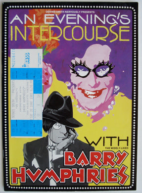 Barry Humphries - An Evening's Intercourse