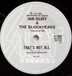 Ian Dury & The Blockheads - I Want To Be Straight