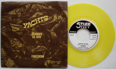 Yachts - Suffice To Say