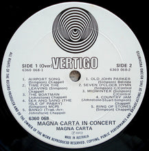 Load image into Gallery viewer, Magna Carta - Magna Carta In Concert