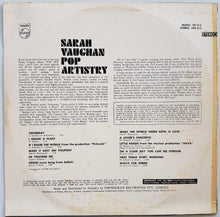 Load image into Gallery viewer, Vaughan, Sarah - Pop Artistry