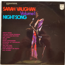 Load image into Gallery viewer, Vaughan, Sarah - Volume 1: Night Song