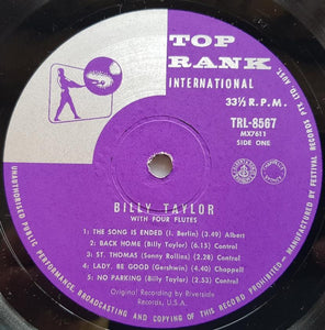 Taylor, Billy - Billy Taylor With Four Flutes