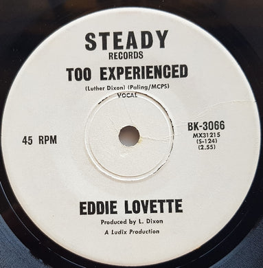 Eddie Lovette - Too Experienced