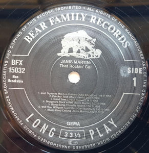 Martin, Janis - That Rockin' Gal