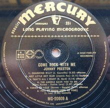 Load image into Gallery viewer, Preston, Johnny - Come Rock With Me