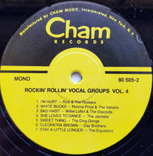 Load image into Gallery viewer, V/A - Rockin&#39; Rollin&#39; Vocal Groups Vol.4