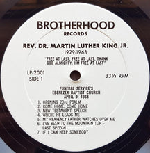 Load image into Gallery viewer, King, Martin Luther - Funeral Services