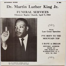 Load image into Gallery viewer, King, Martin Luther - Funeral Services