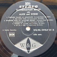 Load image into Gallery viewer, Alice Babs And Svend Asmussen - Scandinavian Songs