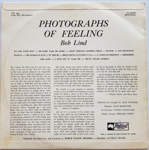 Bob Lind - Photographs Of Feeling