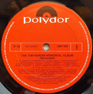 Tim Hardin - The Tim Hardin Memorial Album