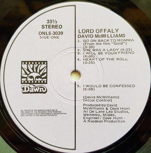 David McWilliams - Lord Offaly