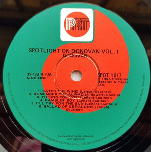 Donovan - Spotlight On Donovan Volume 1