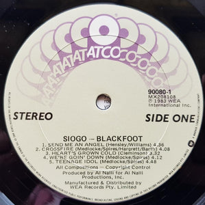 Blackfoot - Siogo