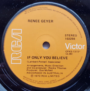 Renee Geyer - If Only You Believe