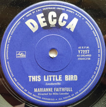 Load image into Gallery viewer, Marianne Faithfull - This Little Bird