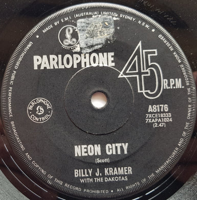 Billy J. Kramer & The Dakotas - Neon City