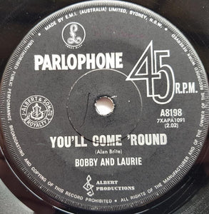 Bobby & Laurie - Hitch Hiker / You'll Come 'Round