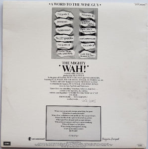 Wah! - A Word To The Wise Guy
