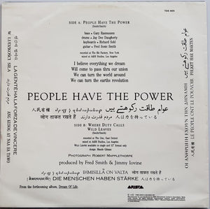 Smith, Patti - People Have The Power