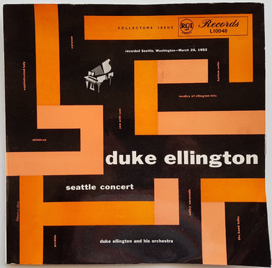 Duke Ellington - Seattle Concert