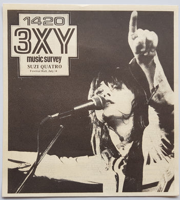 Suzi Quatro - 3XY Music Survey Chart