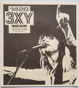 Suzi Quatro - 3XY Music Survey Chart