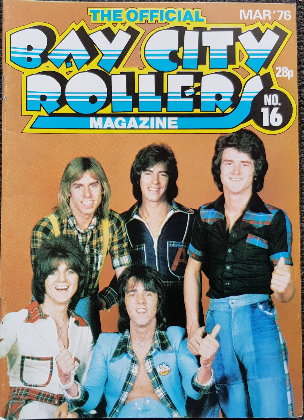 Bay City Rollers - The Official Bay City Rollers Magazine No.16