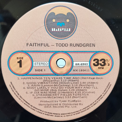 Todd Rundgren - Faithful