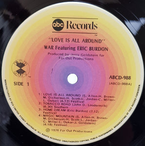 War Featuring Eric Burdon - Love Is All Around