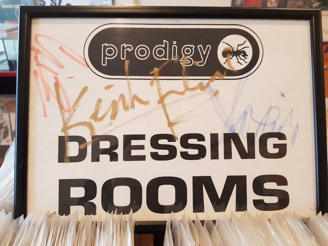 Prodigy - Dressing Room Door Sign