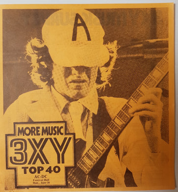 AC/DC - 3XY Music Survey Chart